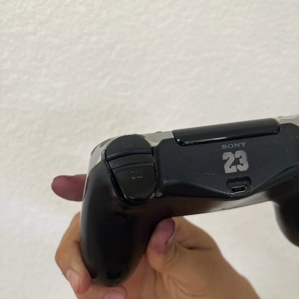 PS4 Gray‎ Camouflage DualShock 4 Controller Tested And Working!